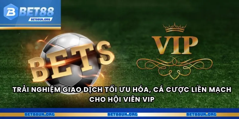 Trải nghiệm giao dịch tối ưu hóa, cá cược liền mạch cho hội viên VIP